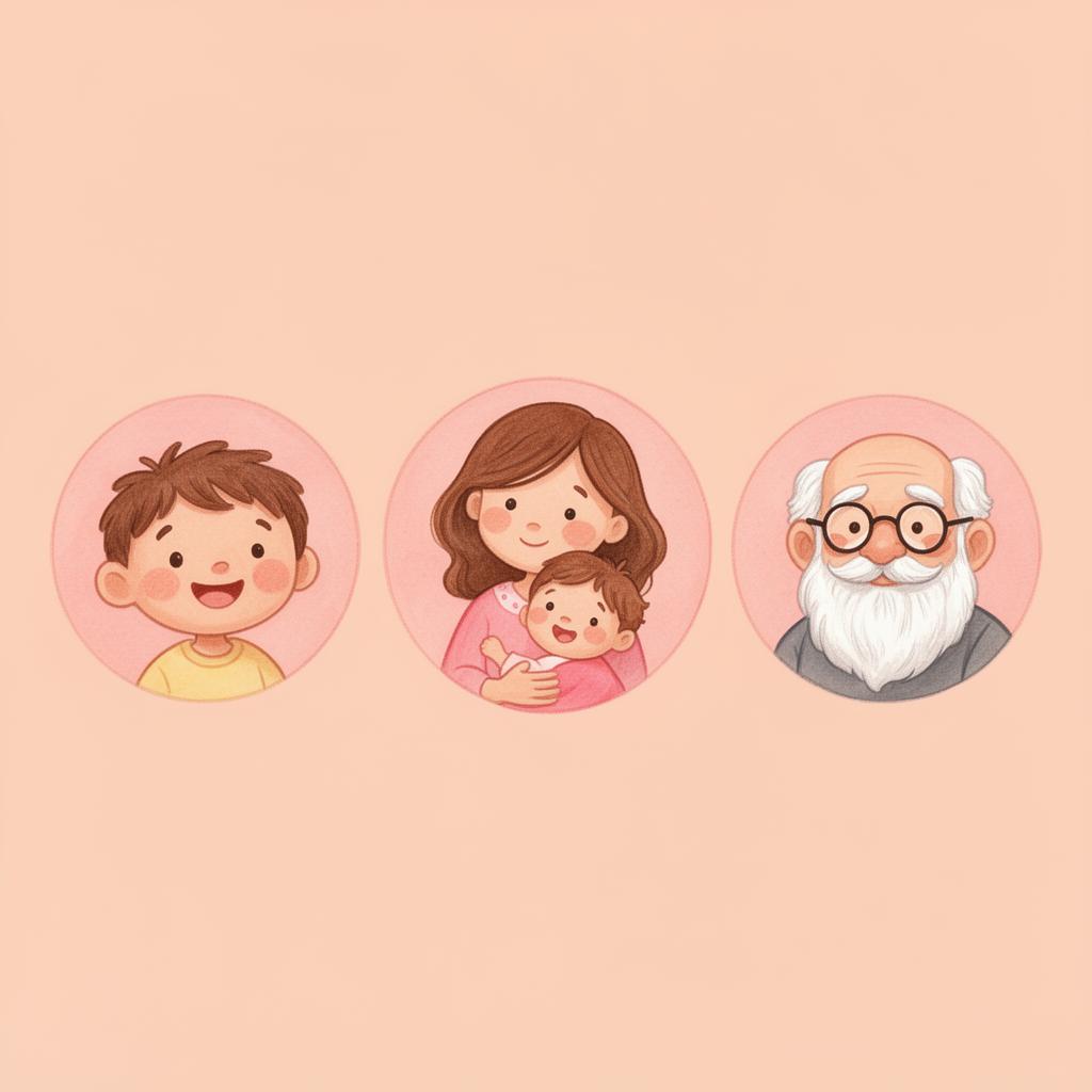 Adding heroes — children, parents and grandparents