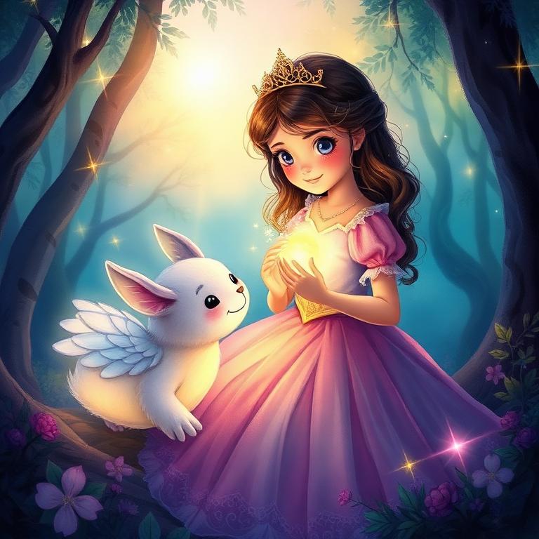 Fantasy Fairytale illustration sample